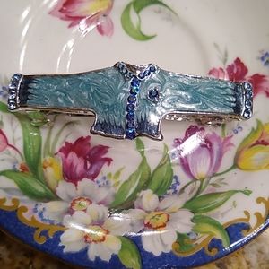 🥰 rhinestone enamel hair clip